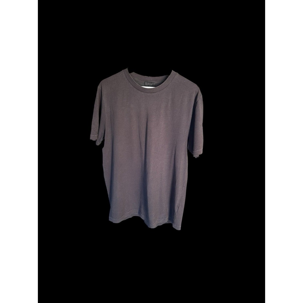 Cos Single Stitch Tshirt Sz‎ Medium Soft Chocolate Dark Brown